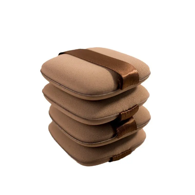 Chocolate puff super soft and thick fitting dry wet dual-use air cushion puff liquid foundation sponge makeup puff