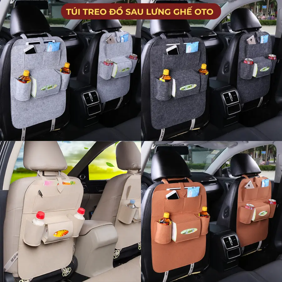 Túi Để Đồ Siêu Tiện DỤng Nhiều Ngăn Treo Sau Ghế Ô Tô Bằng Chất Liệu Cao Cấp (Hàng Có Sẵn) Phụ Tùng
