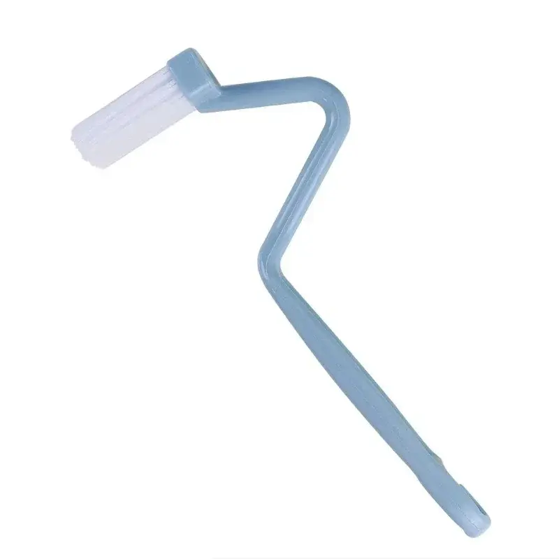 Bồn Cầu Cầm Tay Máy Chà Bên Uốn Cong Góc, Tay Cầm Hình Dạng Làm Sạch, Bàn Chải Wc, S