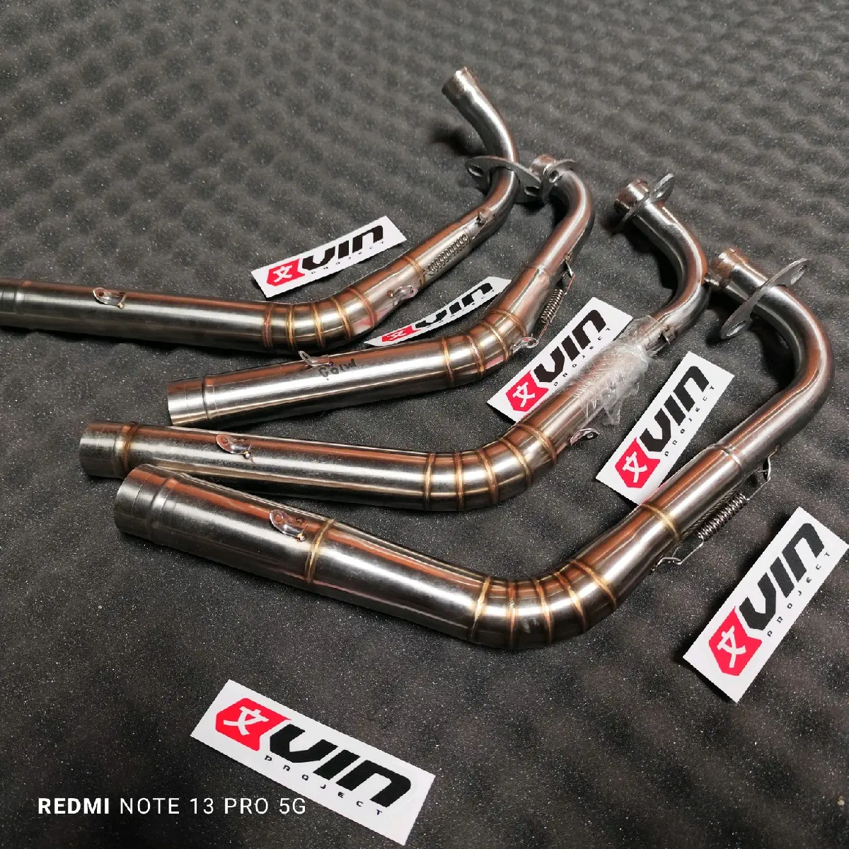 Leheran Header SALEMBA CEKLIST Stainless steel inlet 38 dan 45 pnp Beat Scoopy Vario Mio Nmax Aerox Pcx 160 Baud Baut
