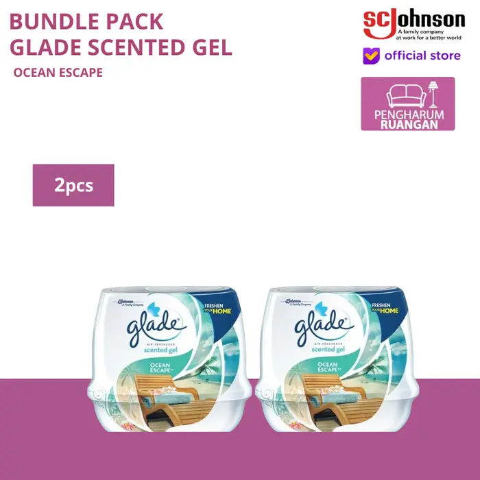 Glade Scented Gel - Pengharum Ruangan (Bundle pack) 0