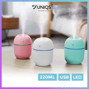 UNIQSOO Humidifier Diffuser USB Mini Air Purifier Aromatherapy Essential Oil Difuser Souvenir Hampers FS027