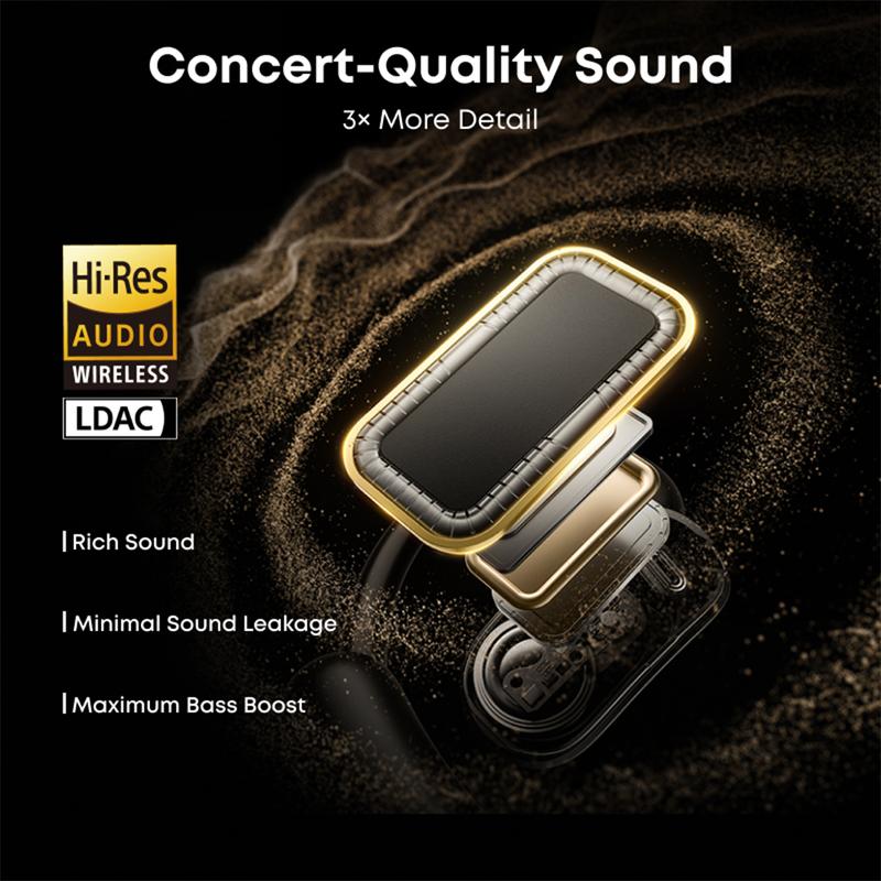 Soundcore by Anker AeroFit 2 OWS Open Ear Earbuds Hi-Res Wireless Audio LDAC AI Translation Clear Calls IP55 with Wireless Charging - A3874 5