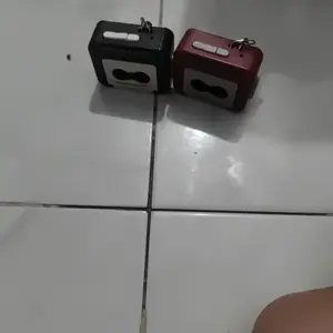 Gantungan Kunci Rekaman Suara Retro/ Mini Voice Recorder Keychain/Gantungan kunci rekam lagu unik | tape recorder Mini