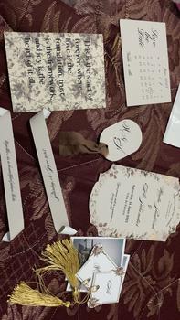 Product Review of [PASTI JADI 1-2 HARI] Keepsake Wedding Calligraphy Keepsake Keep Shake Off Vows Set Wedding Stationary Undangan Pernikahan from n**a 0