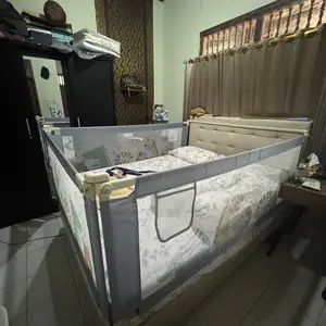 [Free Konektor] [Harga Per Sisi] ToysZoona Baby Bed Rails Safe Pagar Pengaman Kasur Bayi Bedrail