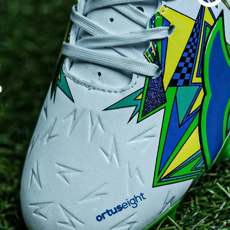 Sepatu Bola Ortust Catalyst Thunderclap White Green Brand Seller Termurah 6