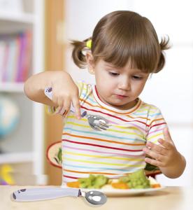 Baby Kids Cutlery Set Utensils Products Feeding Training Stainless Steel Spoon Fork