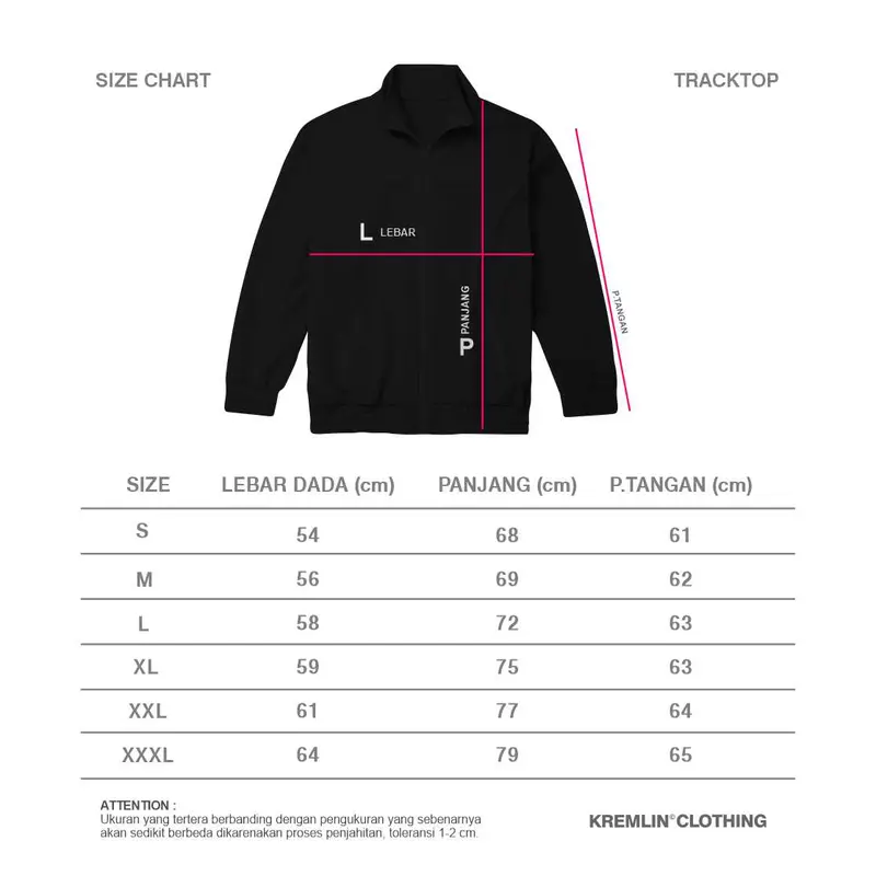 Kremlin Track Suite Jacket - Jaket Parasut Pria Spunky Club 8