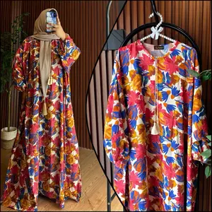 Boheimian Kaftan by Anjarumi Daily Kaftan kaftan harian kaftan simpel Motif Wanita