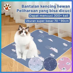 Alas Pendingin Hewan Mudah Dibersihkan dan Dicuci Pet Mat Pad Kucing & Anjing Sekaligus Alas Pipis Washable