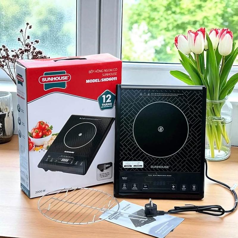 Bếp Hồng Ngoại Sunhouse SHD6011- Thiết Kế Hiện Đại, Hiệu Suất Cao, Phù Hợp Cho Mọi Gia Đình