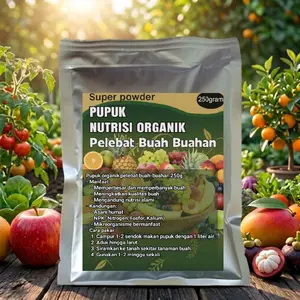 pupuk buah pupuk organik nutrisi semua jenis buah isi 250g nutrisi lengkap cocok untuk semua jenis buah