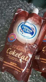 Product Review of Frisian Flag Bendera Kental Manis Cokelat Medium Pouch 280g [3 Pcs] from B**h 0