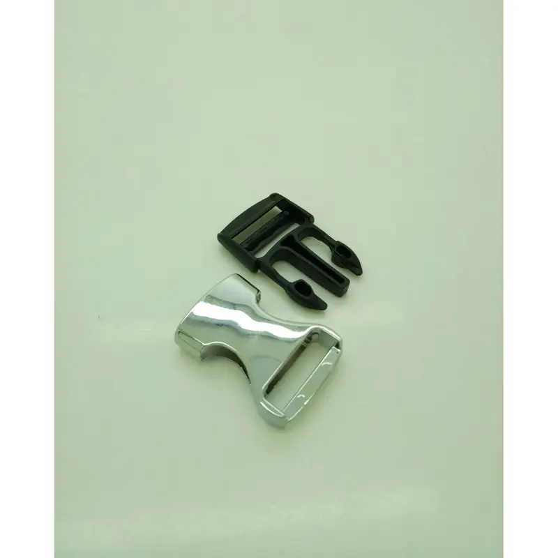 Accesories Tas Variasi V130 Kunci Sodok / Slop / Buckle Nekel Chrome - Aksesoris Tas IMPORT 2