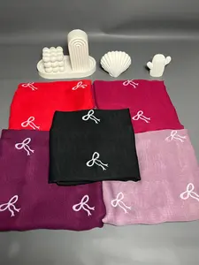 HIJAB SEGIEMPAT BELLA SABLON MOTIF PITA COQUETTE MINI BAHAN POLYCATTON