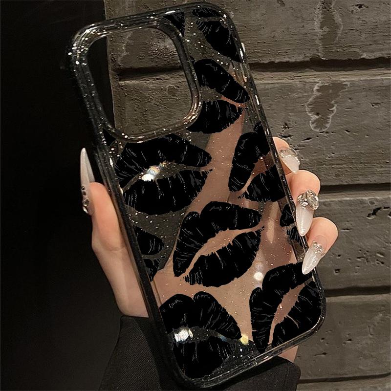 Ốp Điện Thoại Trong Suốt, Thời Trang, Tương Thích Cho iPhone 13, 16, 12, 15, 14, 11 Pro, XS Max, X, XR, 8 Plus, 7, Ốp Mềm, Làm Bằng Silicon, Chống Sốc Điện Thoại Di Động, Ốp TPU, Bảo Vệ AV1008 AV2, Thích Hợp Cho Cặp Đôi 0