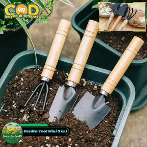 SET 3 IN 1 GARDENING TOOL SEKOP GARPU MINI  | ALAT BERKEBUN MINI