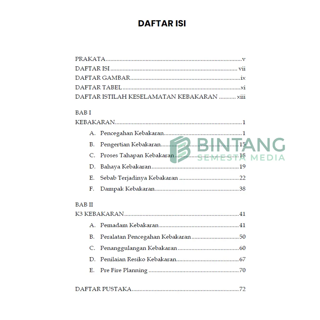 Buku Pedoman Pencegahan Kebakaran - Ketut Ima Ismara, dkk.