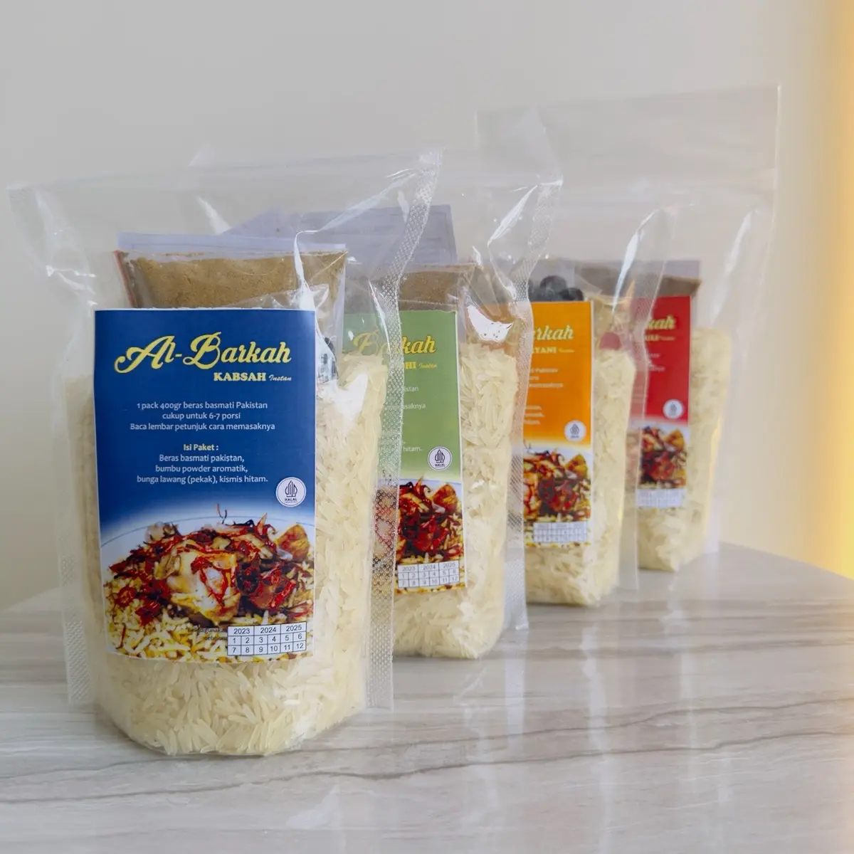 Al-Barkah Nasi Arab | Beras Basmati Lengkap Bumbunya