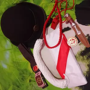 Set Atribut Pramuka Anak SD SMP SMA - Topi, Kacu, Tanda Pengenal, dan Lain-lain - Fashion