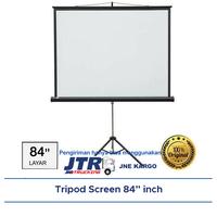 Gambar Layar Projector Tripod Portable Screen 84 X 84 inch dari Epson Official Store Indonesia Kota Administrasi Jakarta Barat 1 Tokopedia