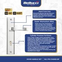 Gambar Bellucci Door Handle Set P8 Changi Gagang Pintu Satu Set Double Row Pin Cylinder Minimalis Modern Design - BLC-P8-CHANGI-NP dari ONASSIS BELLUCCI OFFICIAL Kota Tangerang 3 Tokopedia