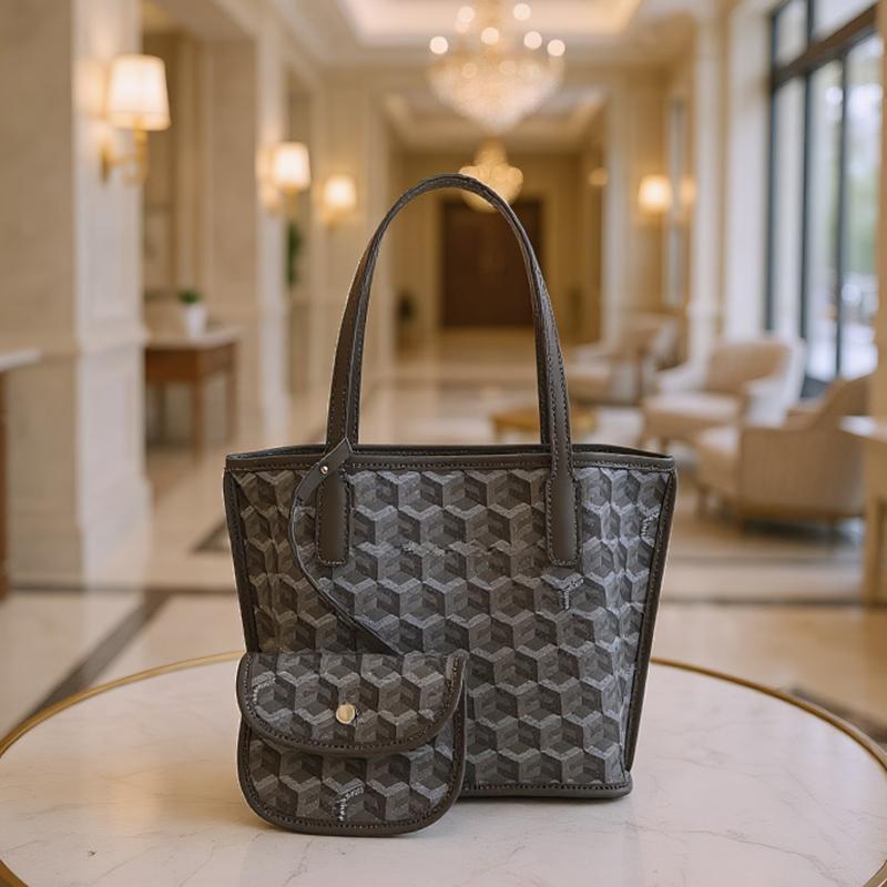 【CARRIEKOLLER】Tas Wanita Tote Bags Large Capacity Fashion Printed Shoulder Bags