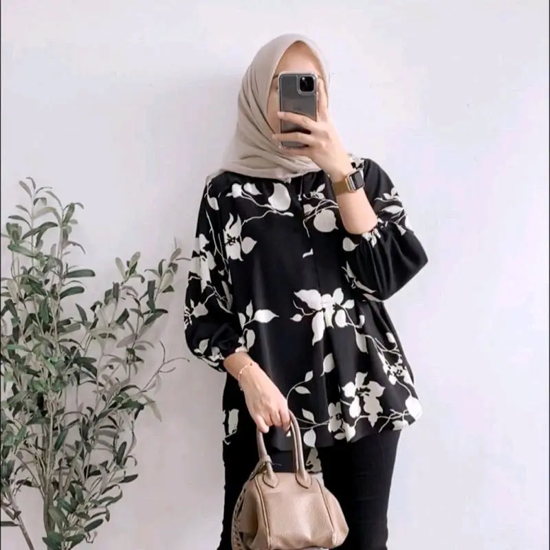 Atasan wanita..Atasan wanita kekinian..atasan wanita gfs SR zaraya blouse oversize