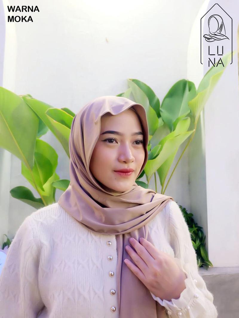 Product Introduction of LUNA HIJAB - PASHMINA JERSEY / PASHMINA KAOS / PASHMINA MELEYOT 25