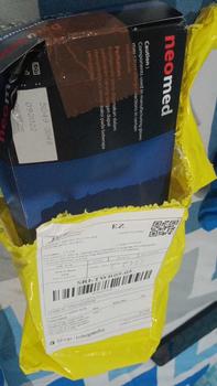 Product Review of Sarung Tangan Karet Nitril Safeglove Disposable 1 Box Isi 100 Pcs - Pilihan Warna Random - Latex Cleaning Pink Biru from ♥**i J**💫 0