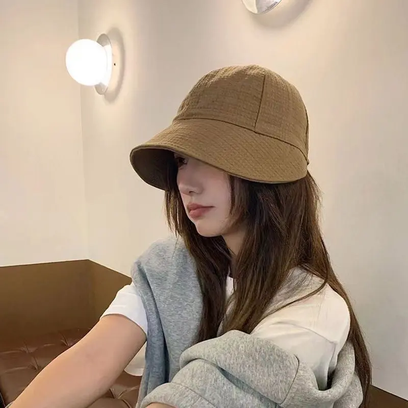 Mũ Bóng Chày, Phong Cách Bánh Quế Mới, Màu Trơn Dành Cho Phụ Nữ Và Trẻ Em Gái, Mũ Cưỡi Ngựa Rộng Vành Mùa Thu Và Mùa Xuân, Mũ lưỡi Trai chống nắng Có Thể Điều Chỉnh Ngoài Trời 3