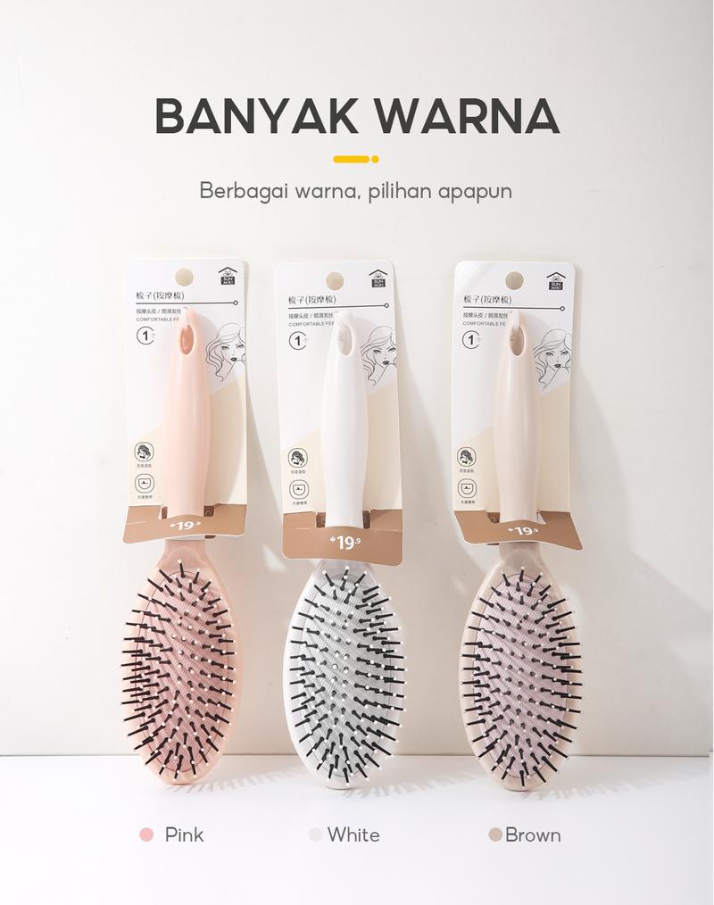 Product Introduction of OHSOME - Massage Cushion comb Kuas / Sisir / Sisir Rambut Kuas 6