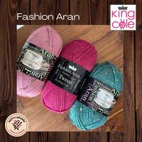 Gambar Benang Rajut King Cole - FASHION ARAN - Pink dari Nofiberphobia Kota Surabaya 1 Tokopedia