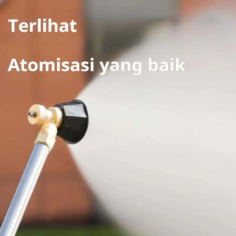 Nosel tekanan tinggi pusaran udara pertanian atomisasi semprotan tahan angin yang dapat disesuaikan Kepala yang bisa disesuaikan Air Sprayer