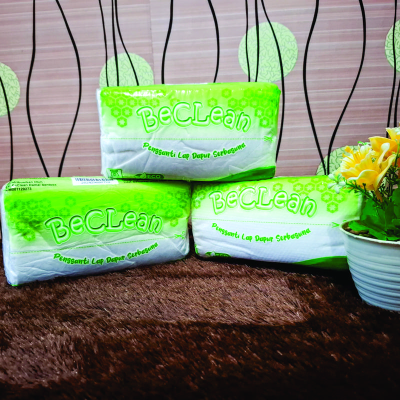 Tisu Dapur Serbaguna Beclean 200 Gram Non lipat / Tissue Kompor / pembersih kompor / Beclean Hijau 0