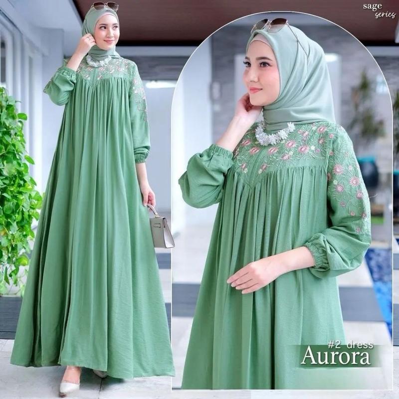 AURORA LD 110 & LD 130 JUMBO MAXY CRINGKEL AIRFLOW GAMIS BORDIR ASLI 2