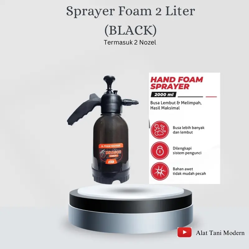 Foam sprayer 2 liter 2 nozzle Alat cuci salju kendaraan 2