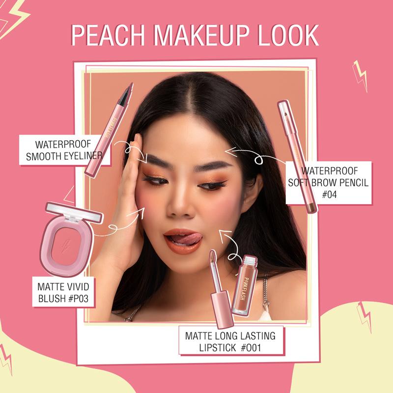 [Official] PINKFLASH #OhMyLine Eyeliner Pensil Hitam Anti Air Tahan Lama- Up to 12hours PF-E01 7