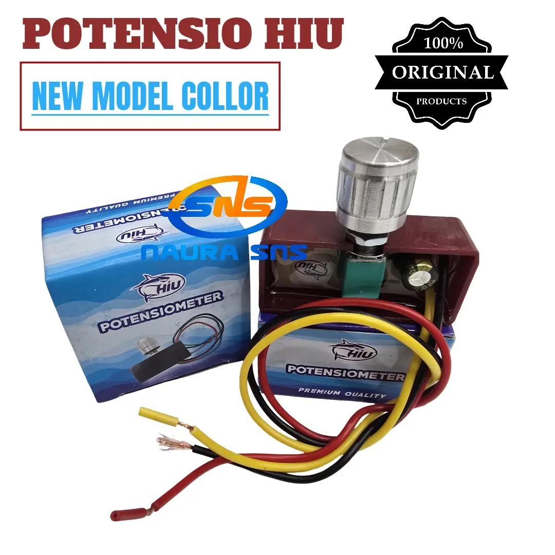 Potensio Merk Hiu 12v / Alat Pengatur kecepatan Pompa Sprayer Elektrik