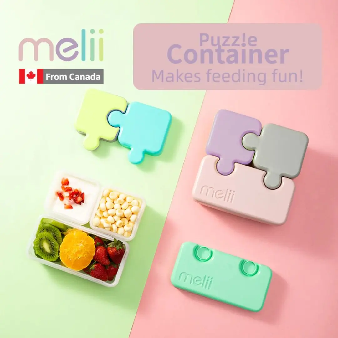 Melii Baby Puzzle Container - Tempat Makan Anak Wadah Anak-Anak