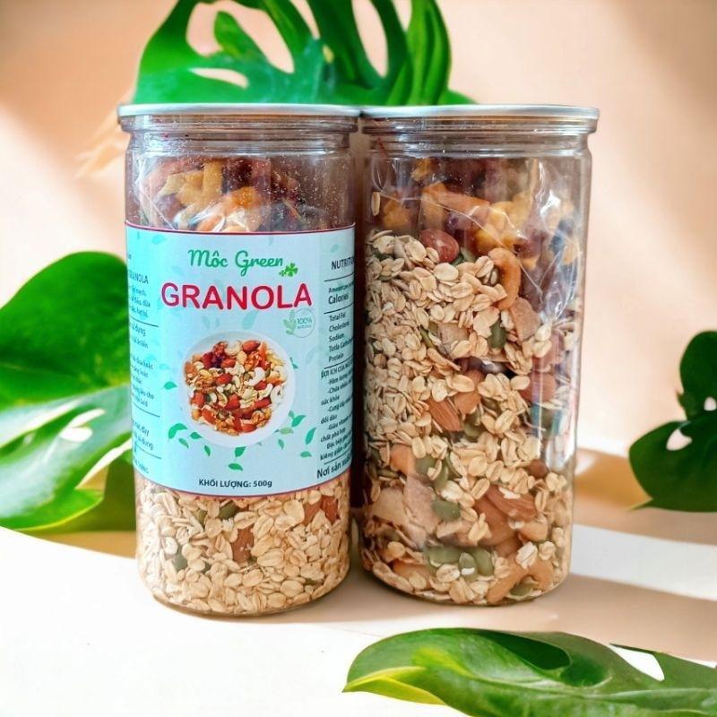 hot trend 2026 Granola Ăn Kiêng Nhiều Hạt 500g - Ngũ cốc Ăn Kiêng Không Đường _…