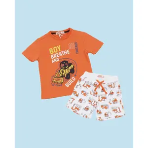 Jsp962- Kaos dan Celana Anak Laki-laki, 12-36 Bulan, J242SETI-08TS