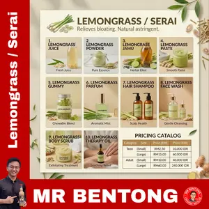 5. Pure Lemongrass / Serai Series - Mr Bentong - Juice