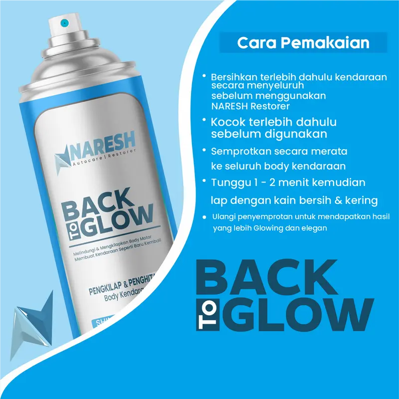 Naresh - Restorer Pengkilap dan  Body  Dan Mobil Permanen 2PCS Baret Bumper Car Kain Kendaraan Paint pewarna penghitam motor penghitam  body  motor 2