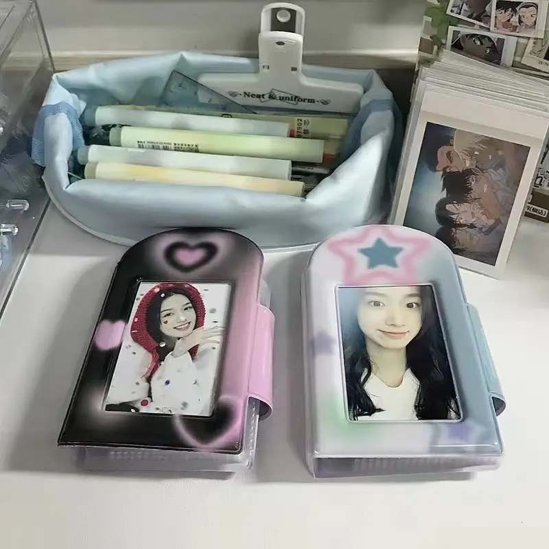 ( Bahan PP ) kolbuk kolbuk kancing tempat penyimpan foto photocard koleksi kpop 1