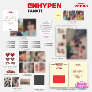 Fankit ENHYPEN Romance: Untold Inceptio Kpop Engene Koleksi Wall Deco