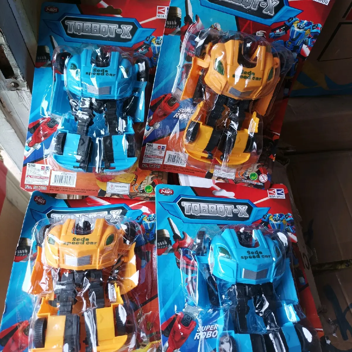 PROMO Mainan Anak Robot  Mainan Mobil Mobilan Bisa Rubah Jadi Robot Besar