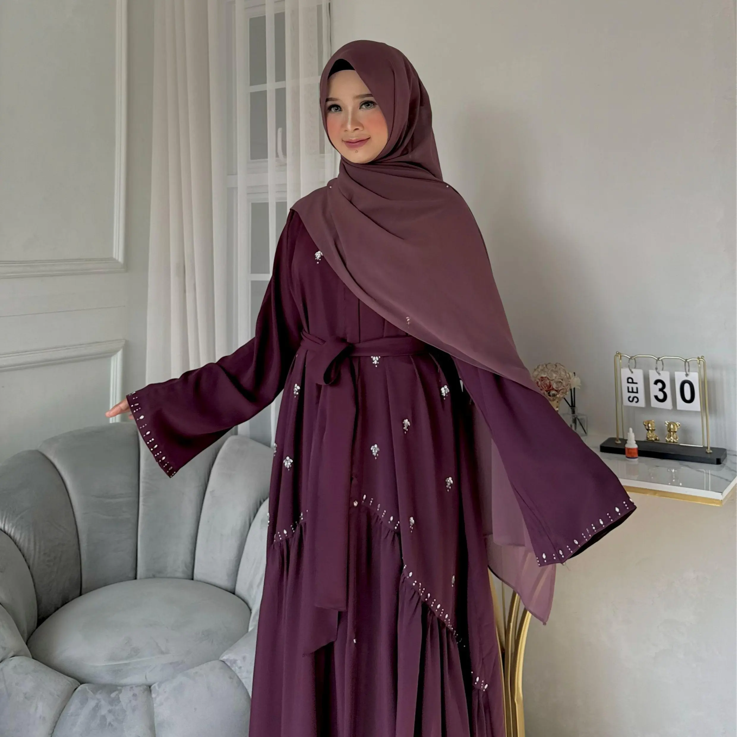 ABAYA ALENA (6.6) //ABAYA TERBARU// ABAYA LOKAL // GAMIS WANITA TERBARU // ABAYA TERMURAH // ABAWA MEWAH //