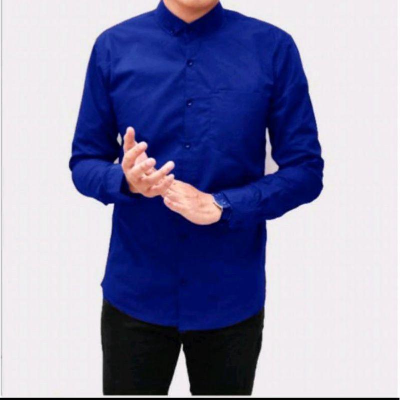 Product Introduction of Kemeja Boyi Top Man Lengan panjang Polos Casual Slim Fit Kantor 25